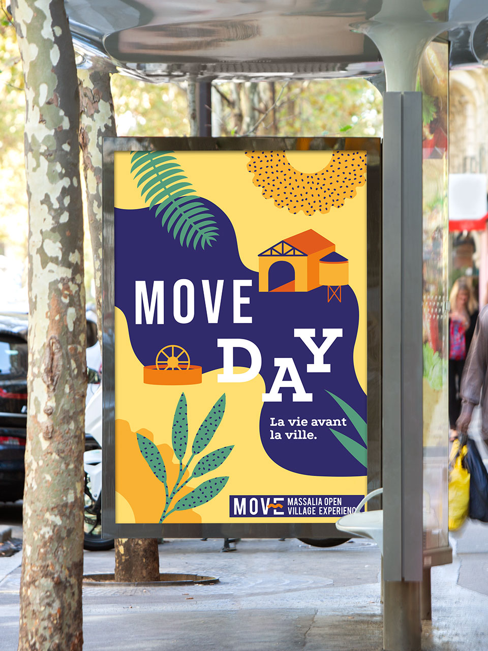 Affiche identité visuelle MOVE Affiche identité visuelle MOVE