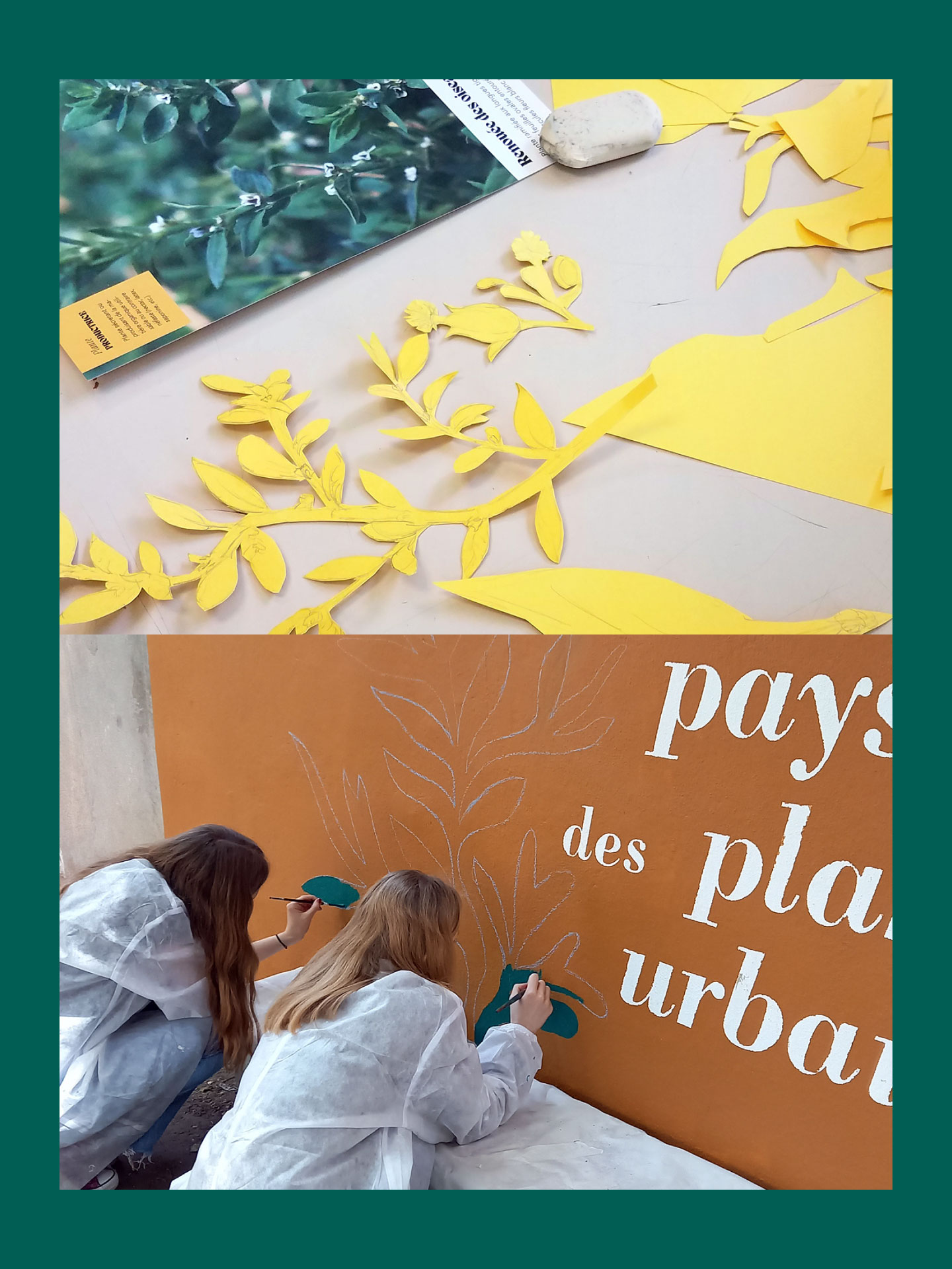 Fresque participative ateliers