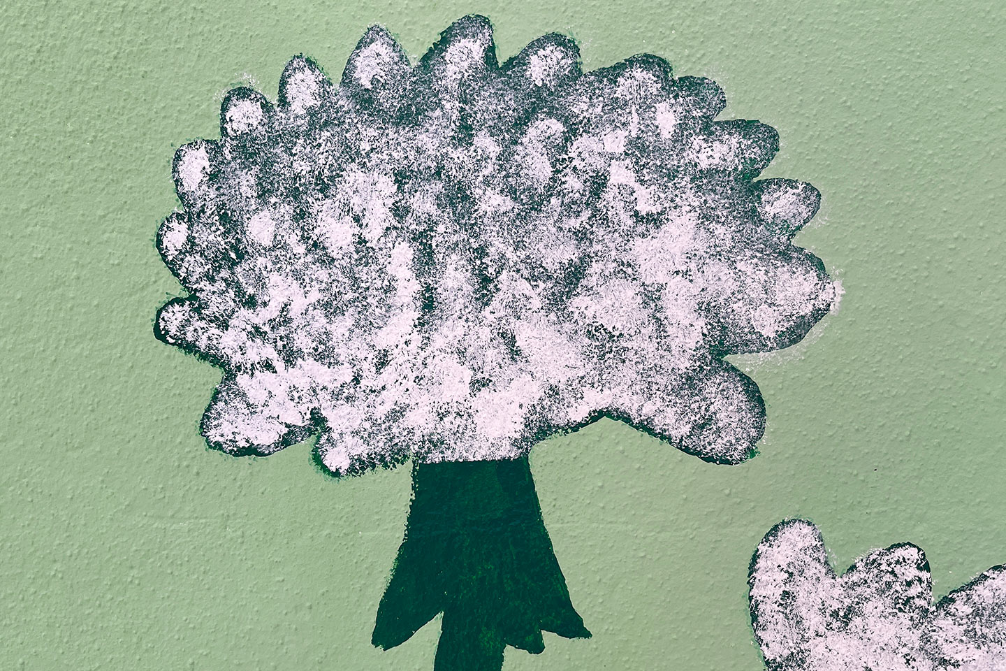Fresque participative zoom fleurs Fresque participative zoom fleurs