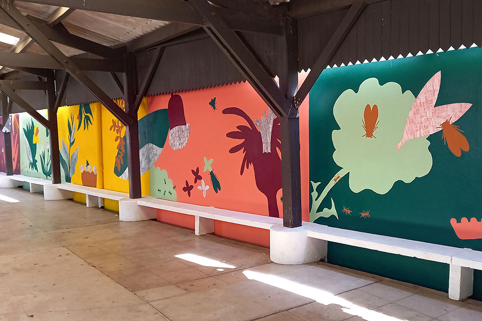 Fresque participative Cours Bastide