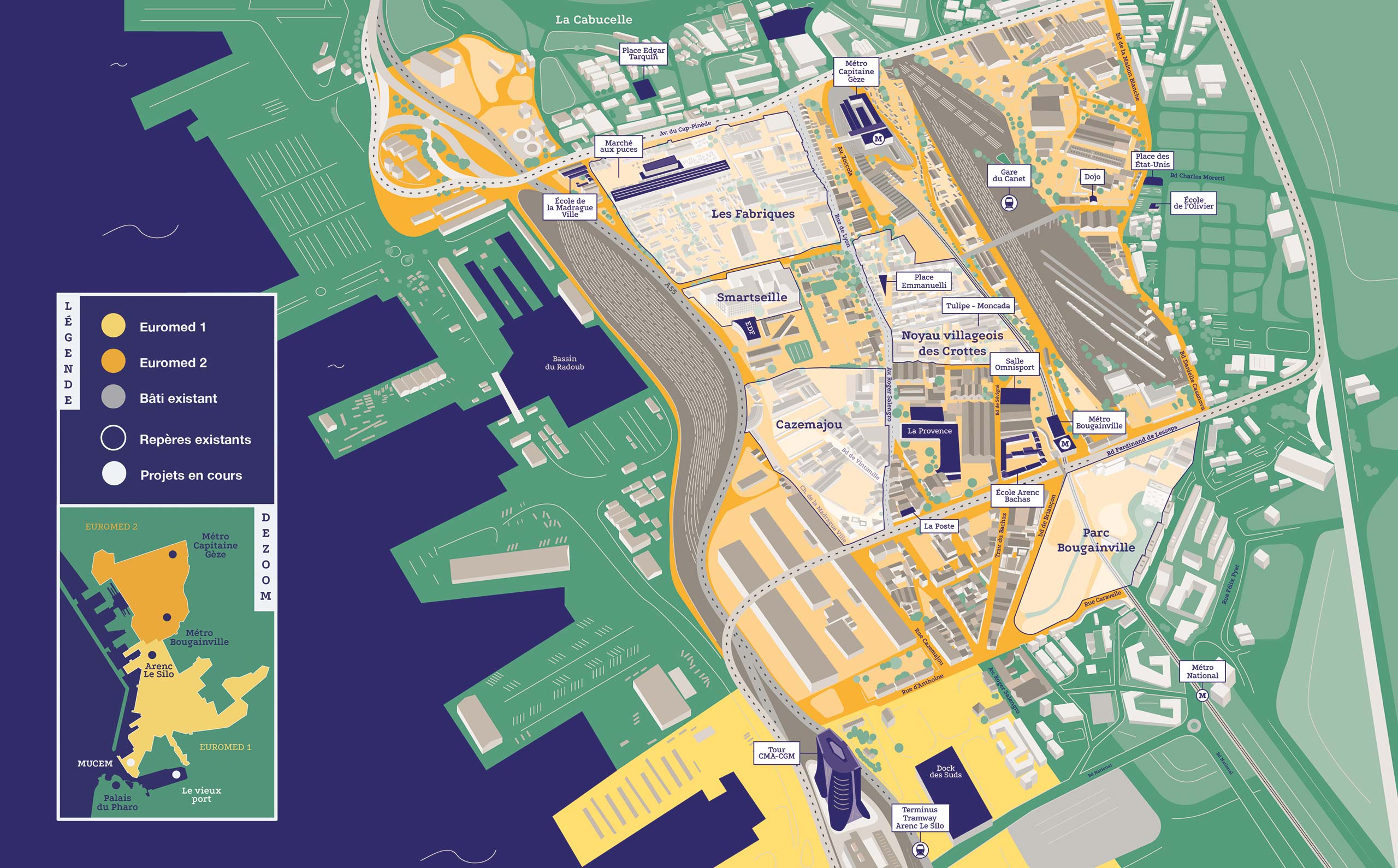 Cartographie MOVE Euroméditerranée