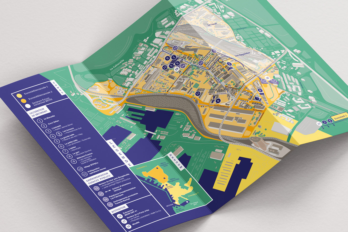 Cartographie MOVE Euroméditerranée Cartographie MOVE Euroméditerranée